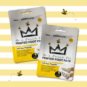 Printed Foot Pack Bee Propolis